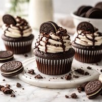 Oreo Cookie Cupcakes