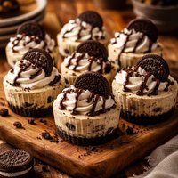 Oreo Mini Cheesecakes