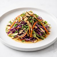 Oriental Almond Ponzu Slaw