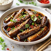 Oriental Braised Eggplant Aubergine