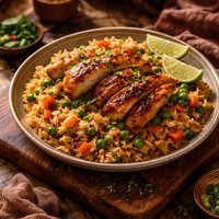 Oriental Chicken and Rice