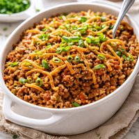 Oriental Hamburger Casserole