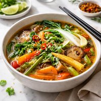 Oriental Inspired Vegetable Soup