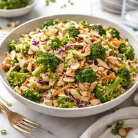 Oriental Ramen Broccoli Coleslaw
