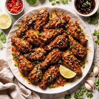 Oriental Sticky Chicken Wings