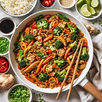 Oriental Turkey Stir Fry
