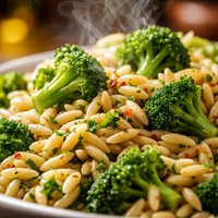 Orzo and Broccoli