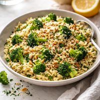 Orzo and Broccoli Pilaf