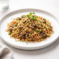 Orzo and Brown Rice Pilaf