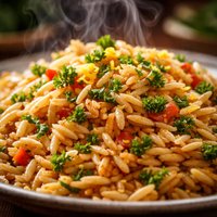 Orzo and Rice Pilaf Thitono Pilafi