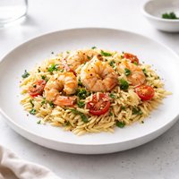 Orzo Pasta with Shrimp