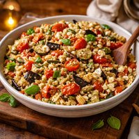 Orzo with Roasted Vegetables Barefoot Contessa Ina Garten