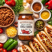 Ospidillo Cafe Michigan Hot Dog Chili Sauce No 14