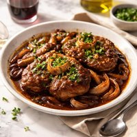 Osso Buco with Balsamic Onions