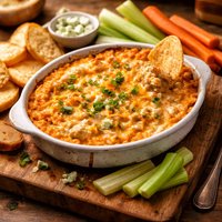 Our Favorite Buffalo Chicken Dip