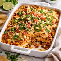 Our Perfect Zesty Chicken Tortilla Bake