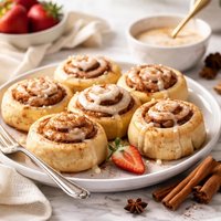 Out of This World Skinny Cinnamon Rolls