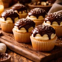 Outrageous Boston Cream Pie Cupcakes