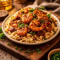 Ova Deh Shrimp and Rice