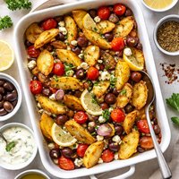 Oven-Roasted Greek Potatoes