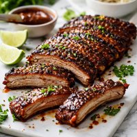 Oven Baked Bar B Qued Ribs