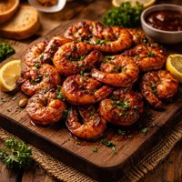Oven Baked Bbq Shrimp
