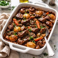 Oven Baked Beef Casserole