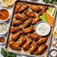 Oven Baked Buffalo Wings