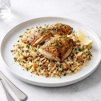 Oven Baked Chicken Pilaf
