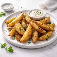 Oven Baked Chips Potato Wedges