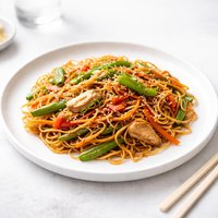 Oven Baked Chow Mein