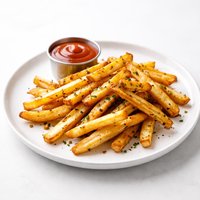 Oven Baked Crispy Potato Fries