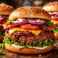 Oven Baked Meatloaf Burgers for a Crowd