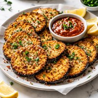 Oven Baked Panko Breaded Eggplant No Mayo