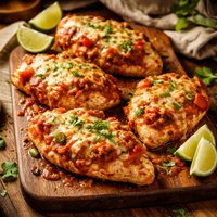 Oven Baked Salsa Chicken