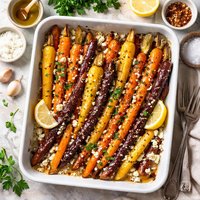 Oven Baked Tender Carrots