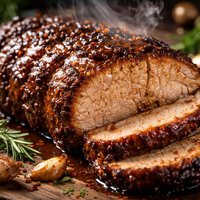 Oven Barbecued Pork Roast