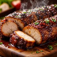 Oven Barbecued Pork Tenderloins