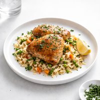 Oven Chicken and Rice