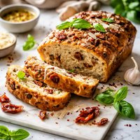 Oven Dried Tomato Parmesan Bread