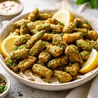 Oven Fried Okra
