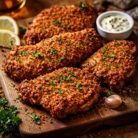 Oven Fried Pork Chops