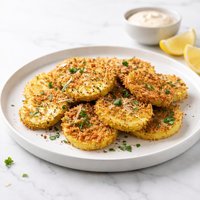 Oven Fried Summer Squash
