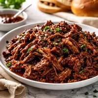 Oven or Slow Cooker Barbecued Beef