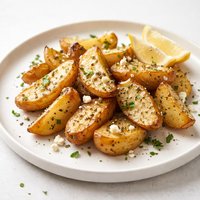 Oven Roast Greek Potatoes