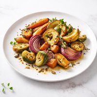 Oven Roasted Autumn Vegetables