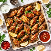 Oven Roasted Chicken Wings