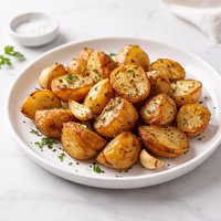 Oven Roasted Garlic Potatoes