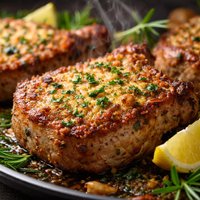 Oven Roasted Parmesan Pork Chops