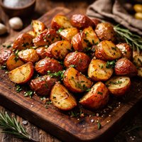 Oven Roasted Red Potatoes with Herbs